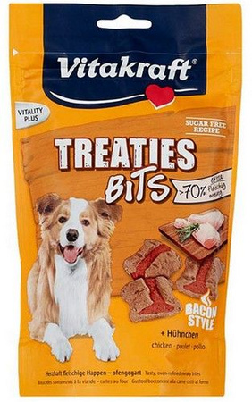 Vitakraft Dog Treaties Bits - Smaczne Kawałki - kurczak 120g [2328808]