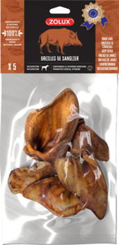 Zolux Przysmak naturalny dla psa Ucho dzika 5 szt., 130 g