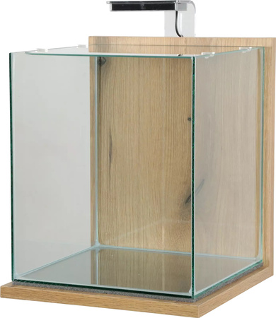 *- ZOLUX Zestaw akwarystyczny JALAYA XXL 300x300x350 mm 31,5 l kol. jasny brąz