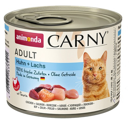 Animonda Carny Adult Kurczak + Łosoś puszka 200g