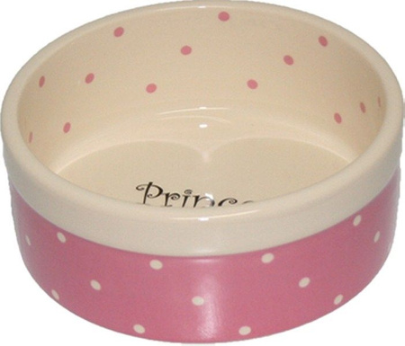 YARRO MISKA CERAMICZNA DLA PSA PRINCESS   RÓŻ 15,5x6cm  Y2711