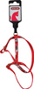 Zolux Szelki dla kota nylonowe SARDINE 10 mm kol. czerwony