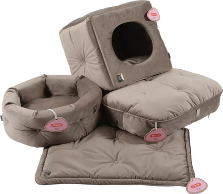 Zolux Pled dla kota CHAMBORD kol. jasny brąz