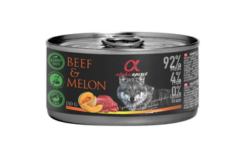 Alpha Spirit WOŁOWINA Z MELONEM 150G (1) Wysyłka 24h