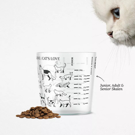 Miarka do karmy suchej DOG'S LOVE i CAT'S LOVE