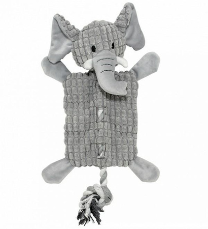 DUVO+ ZABAWKA SZARPAK SŁOŃ 39x21x10cm 12042