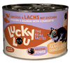 Lucky Lou Lifestage Adult Drób i łosoś puszka 200g
