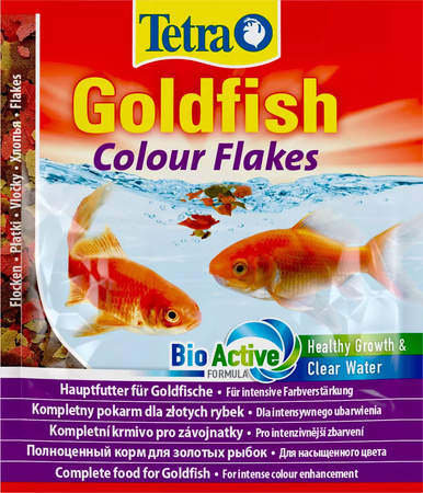 TETRA Goldfish Colour saszetka 12 g pokarm płatki dla ryb zimnolubnych