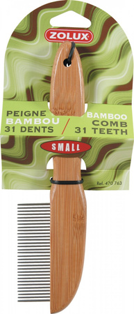 Zolux Grzebień dla psa "BAMBOO" 31 zębów mały