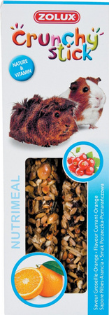 ZOLUX Kolba Crunchy Stick kawia domowa porzeczka/pomarańcza 115 g