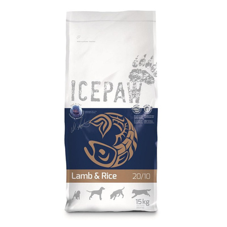ICEPAW Lamb Rice jagnięcina niskokaloryczna karma dla psów (14 kg)