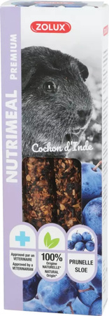 Zolux NUTRIMEAL 3 Stick ze śliwką dla kawii domowej 115 g