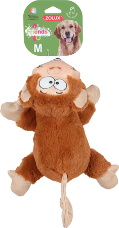 ZOLUX Zabawka pluszowa dla psa szympans Jose FRIENDS S 22x16,8x8,5 cm