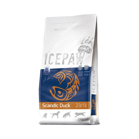ICEPAW Scandic duck dzika kaczka karma dla dorosłych psów (2 kg)