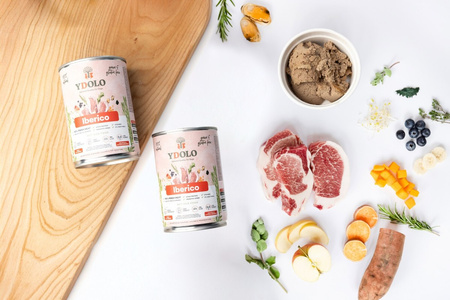 YDOLO Iberico - wieprzowina Iberico - mokra karma dla psa (400g)