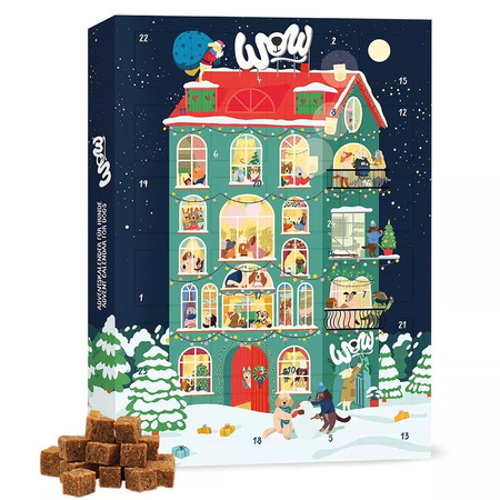 WOW kalendarz adwentowy dla psa (102g)