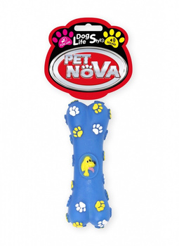 PET NOVA VIN BONE BLUE 15cm    /12