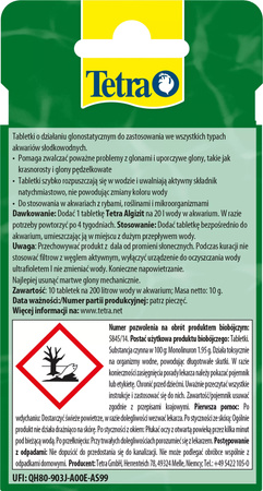 TETRA Algizit 10 Tablets