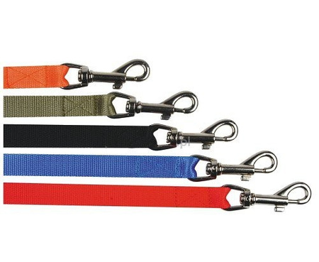 CHABA Smycz taśma - 16mm czerwona