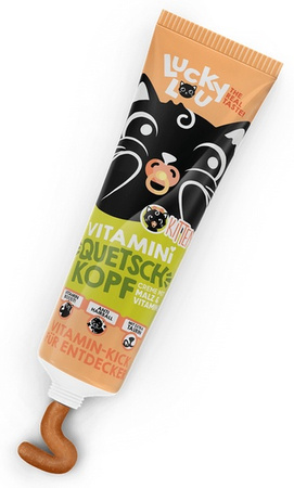 Lucky Lou Quetschkopfe Kitten Witaminy pasta odkłaczająca 100g