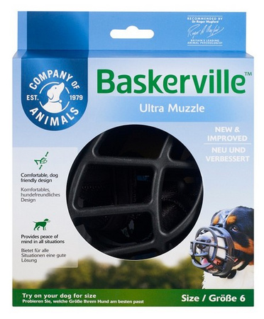 BASKERVILLE ULTRA 6 CZARNY NOWY