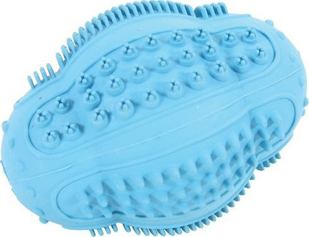 ZOLUX Zabawka dla psa piłka kauczukowa do rugby Dental 8 cm