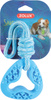 Zolux Zabawka dla psa trójkątna ze sznurem TPR SAMBA 26 cm kol. niebieski