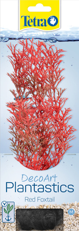 TETRA DecoArt Plant M Foxtail Red, sztuczna roślina akwariowa 23 cm