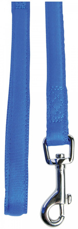 ZOLUX Smycz dla psa taśma Cushion 15mm/1,2m - kol. niebieski