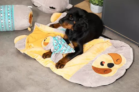 Zolux Zabawka pluszowa dla psa CHIQUITOS leniwiec okrągły XL 27,4x20x38,9cm