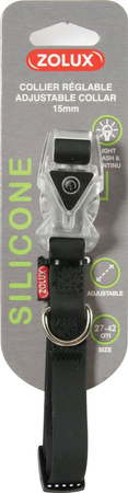 ZOLUX Obroża dla psa silikonowa 15 mm kol. czarny