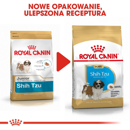 Royal Canin Shih Tzu Puppy karma sucha dla szczeniąt do 10 miesiąca, rasy shih tzu 1,5kg