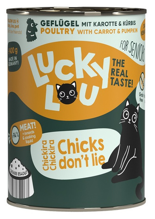Lucky Lou Lifestage Senior Drób puszka 400g
