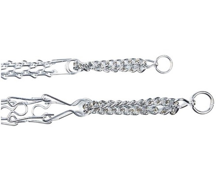 CHABA Kolczatka chromowana nr 0 dla psa