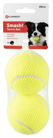 Flamingo Piłki tenisowe 8cm 2szt [518487]