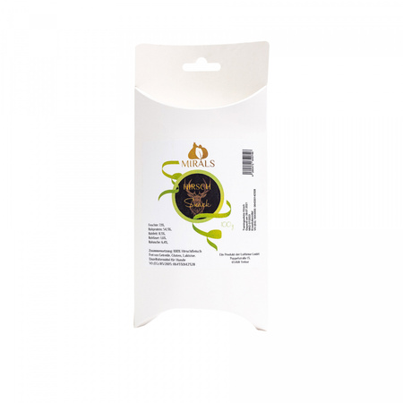 MIRALS Hirsch Snack - przysmaki treningowe z mięsa jelenia (100g)