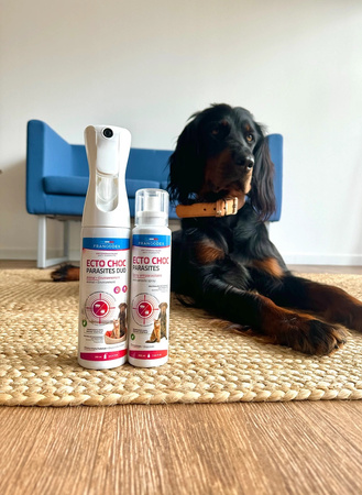 FRANCODEX Mgiełka na pasożyty dla psa i kota ECTO CHOC PARASITES DUO 290 ml
