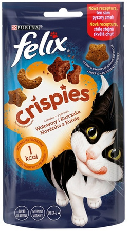 Felix Crispies Wołowina i Kurczak 45g