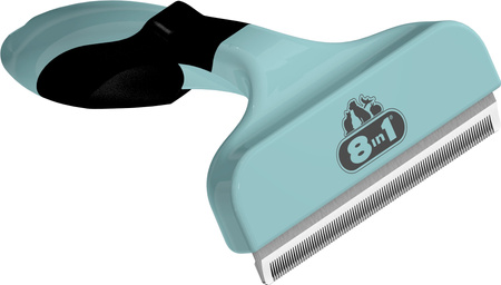 8in1 Zgrzebło do dla psa wyczesywania podszerstka Perfect Coat L