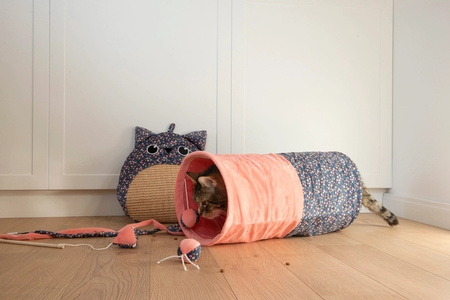 ZOLUX Zabawka dla kota królik zawieszany na drzwiach, kwiaty ETHICAT 59 cm