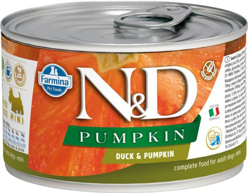 Farmina ND Dog Duck and Pumpkin Adult Mini 140g