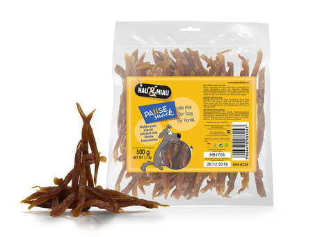 HAU&MIAU 8124 MIĘKKIE PASKI Z KACZKI  500G