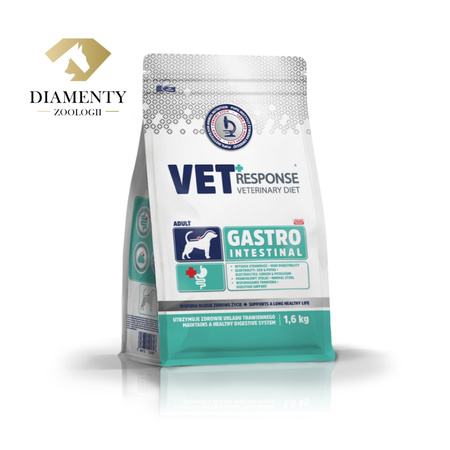 Karma sucha dla psa VET RESPONSE VETERINARY DIET GASTROINTESTINAL 1,6 kg