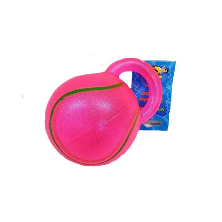 YARRO ZABAWKA PIŁKA TPR Z UCHWYTEM RÓŻ 8,5 x 12,5cm