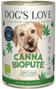 DOG'S LOVE Canna Canis Bio Pute- ekologiczny indyk z konopiami, dynią i olejem konopnym (400g)