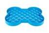 SloDog Slow Feeder Plate Miska spowalniająca duża kość turkusowa