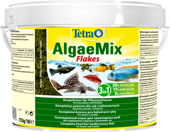 TETRA Algae Mix 10 L wiadro , pokarm premium dla ryb roślinożernych