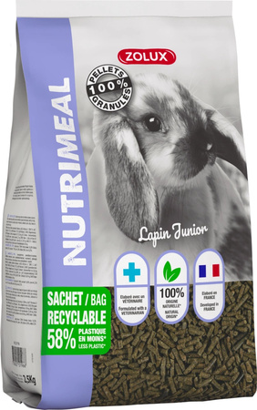 Zolux Pokarm granulat dla królika juniora NUTRIMEAL 3 2,5 kg
