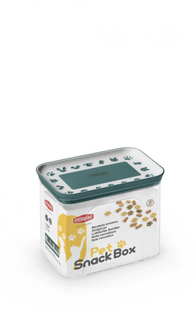 Zolux Pojemnik hermetyczny na przysmaki 1,2 l kol. zielony