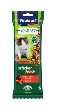 VITAKRAFT KRACKER EMOTION KOLBY SZCZUR  OWOCOWE 2szt. /5